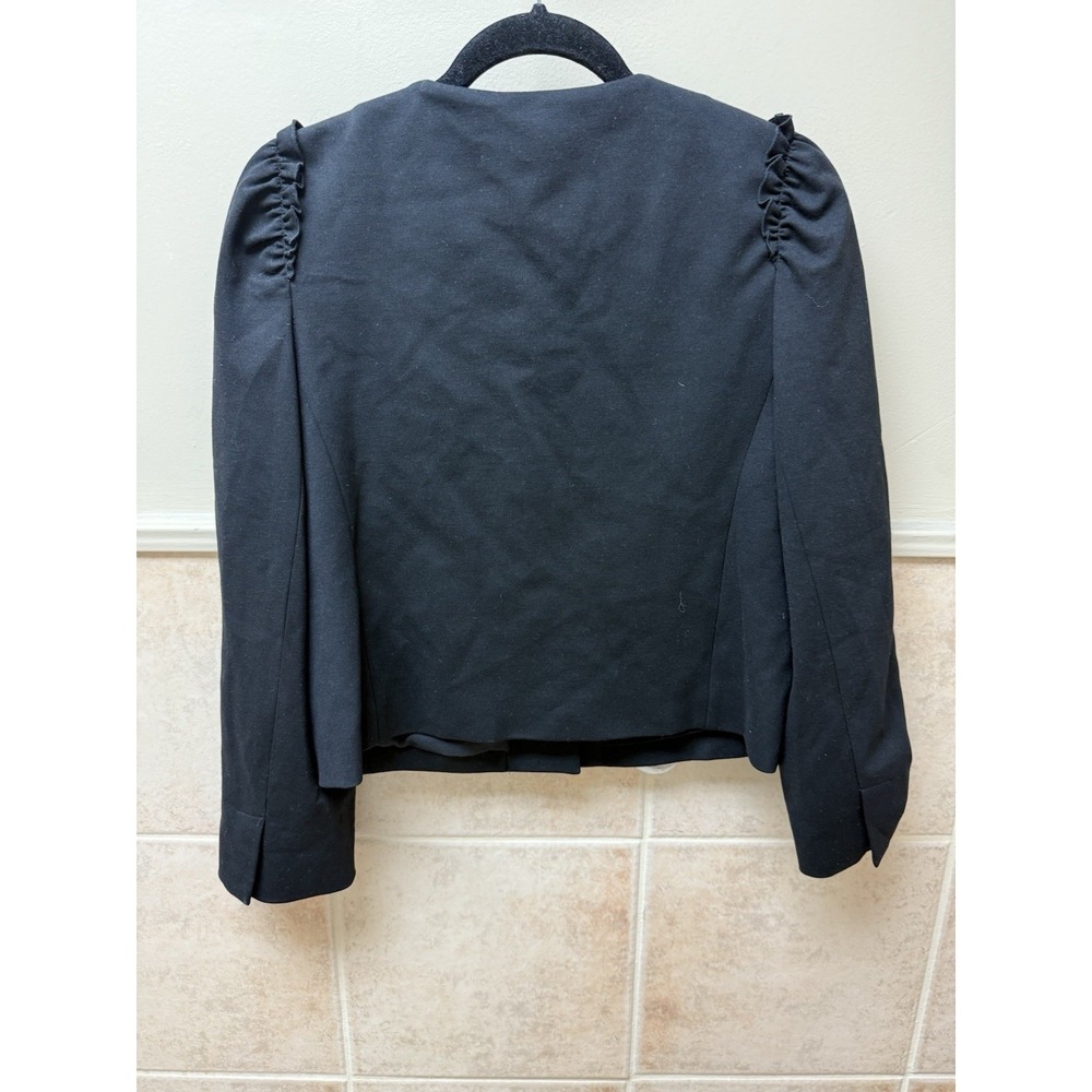 Kate Spade New York Women's Black Jewel Button Ponte Jacket. Sz 10 - Picture 9 of 11